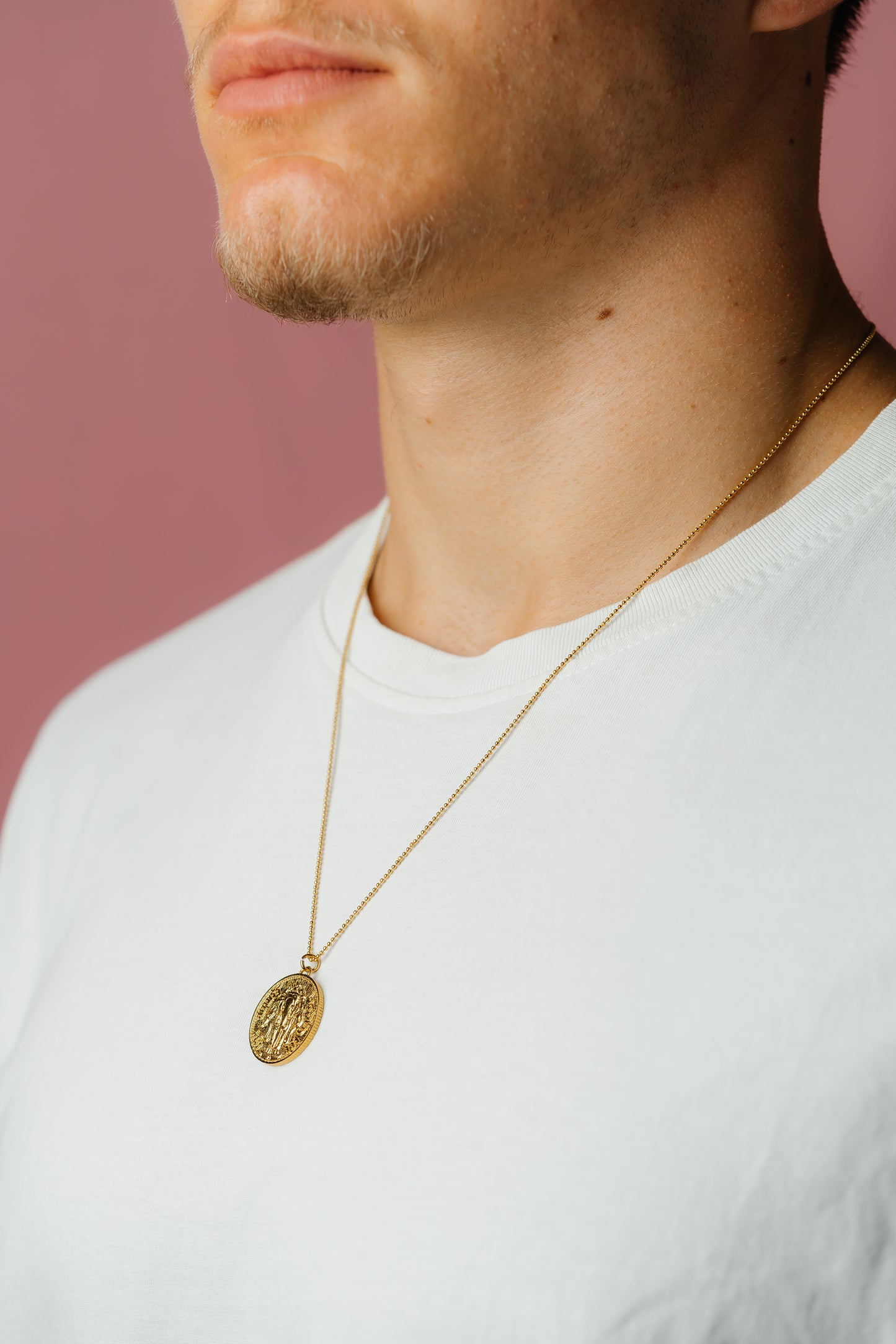 Elephant Thai Coin Necklace