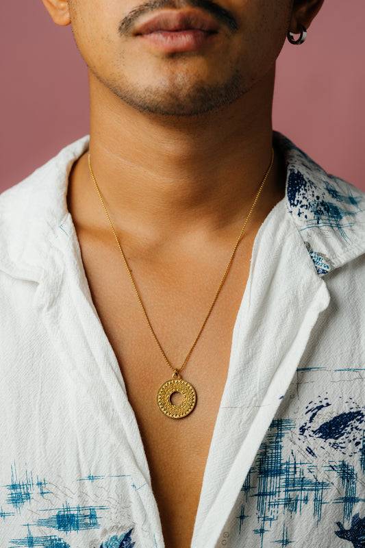 Ancient Thai Coin Necklace