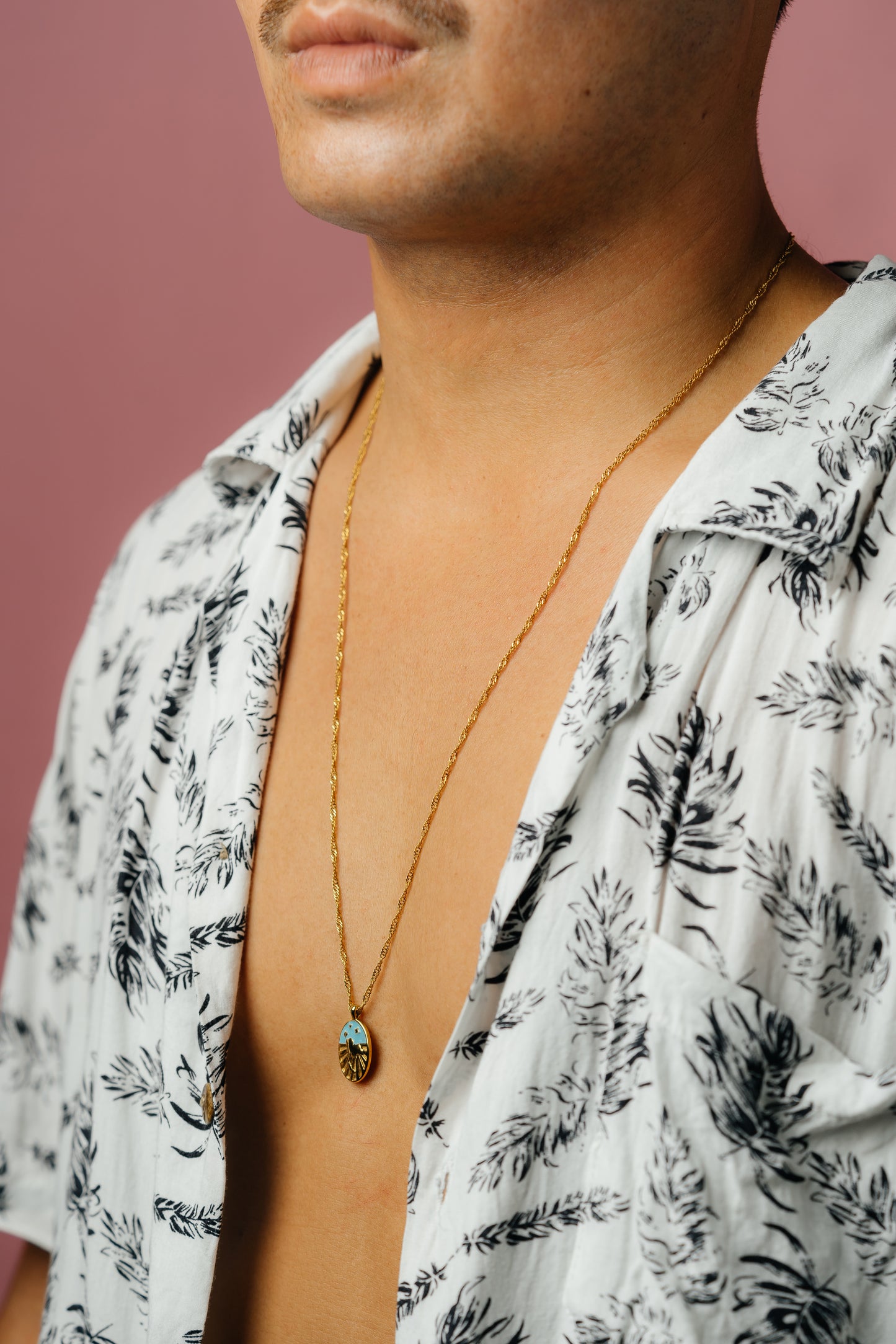 Golden Thailand Necklace – Long Chain