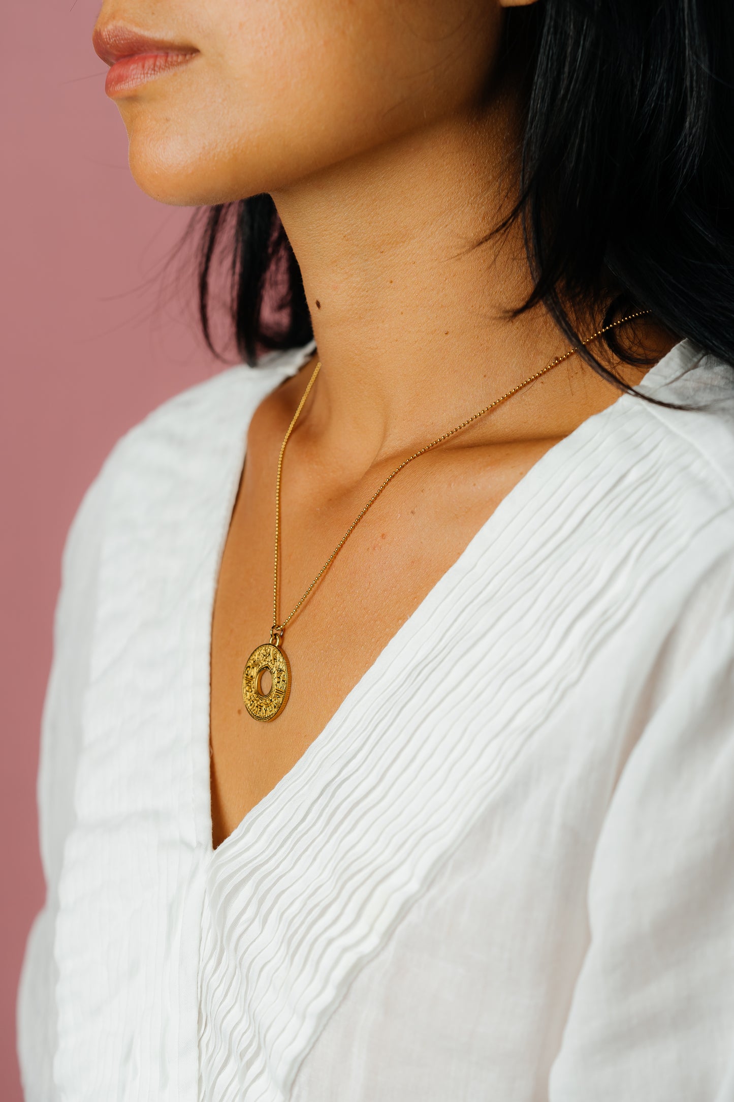 Ancient Thai Coin Necklace