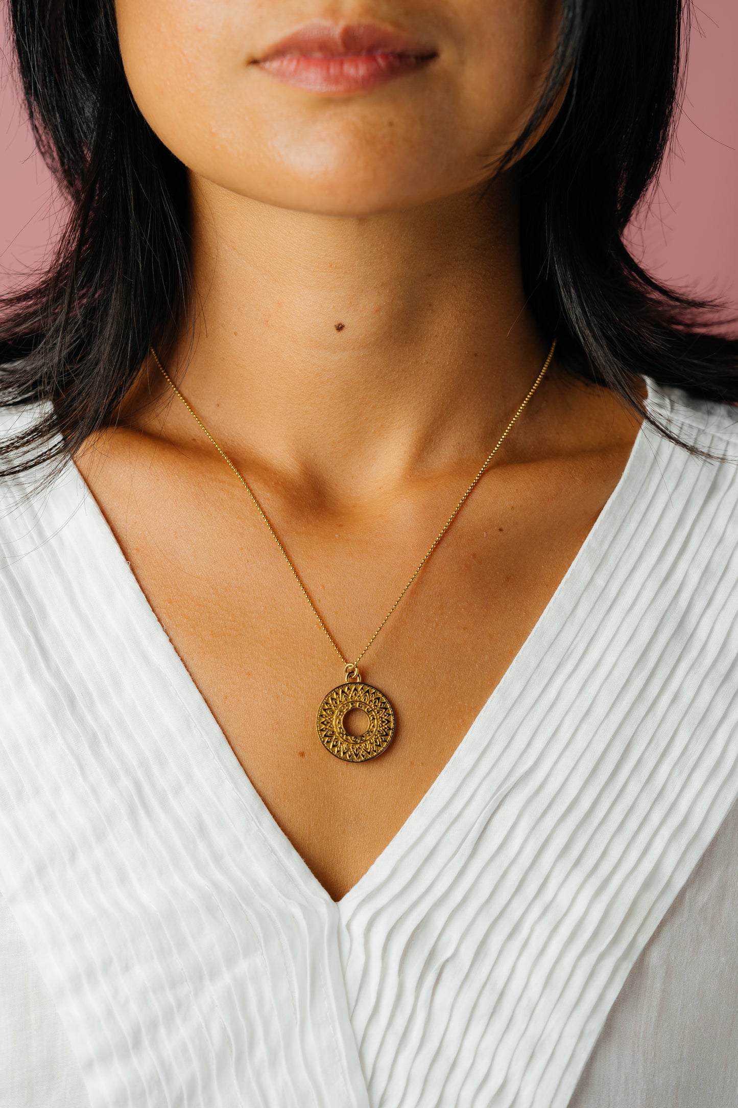Ancient Thai Coin Necklace