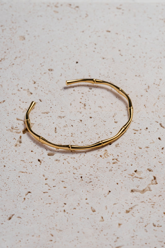 Golden Bamboo Bracelet