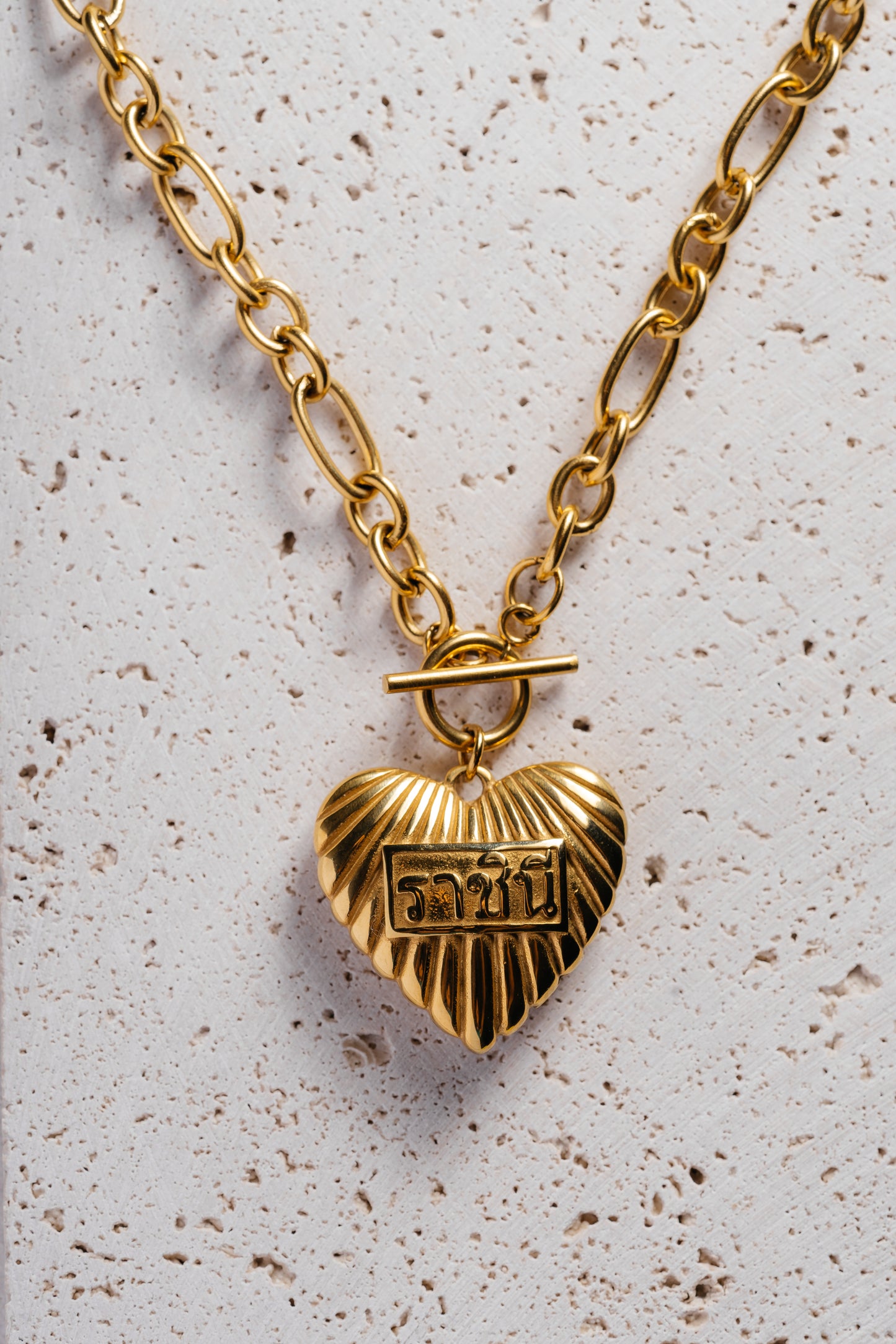 "Queen" Heart Necklace