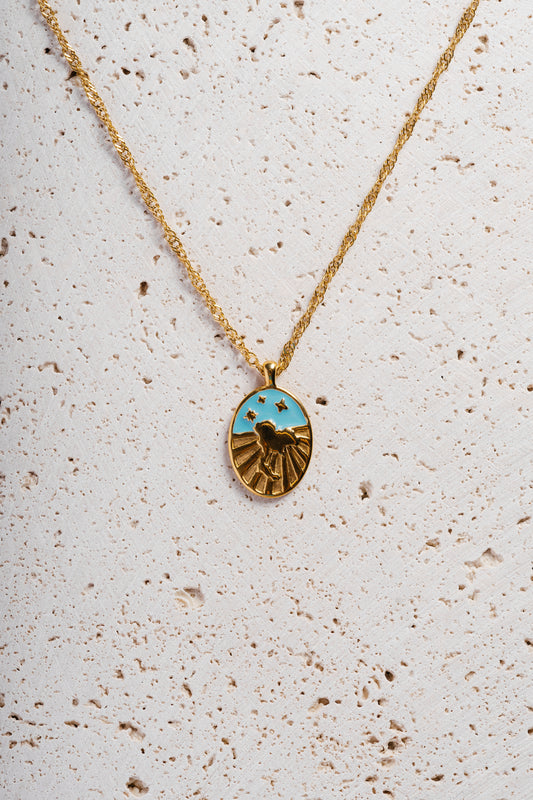 Golden Thailand Necklace – Long Chain